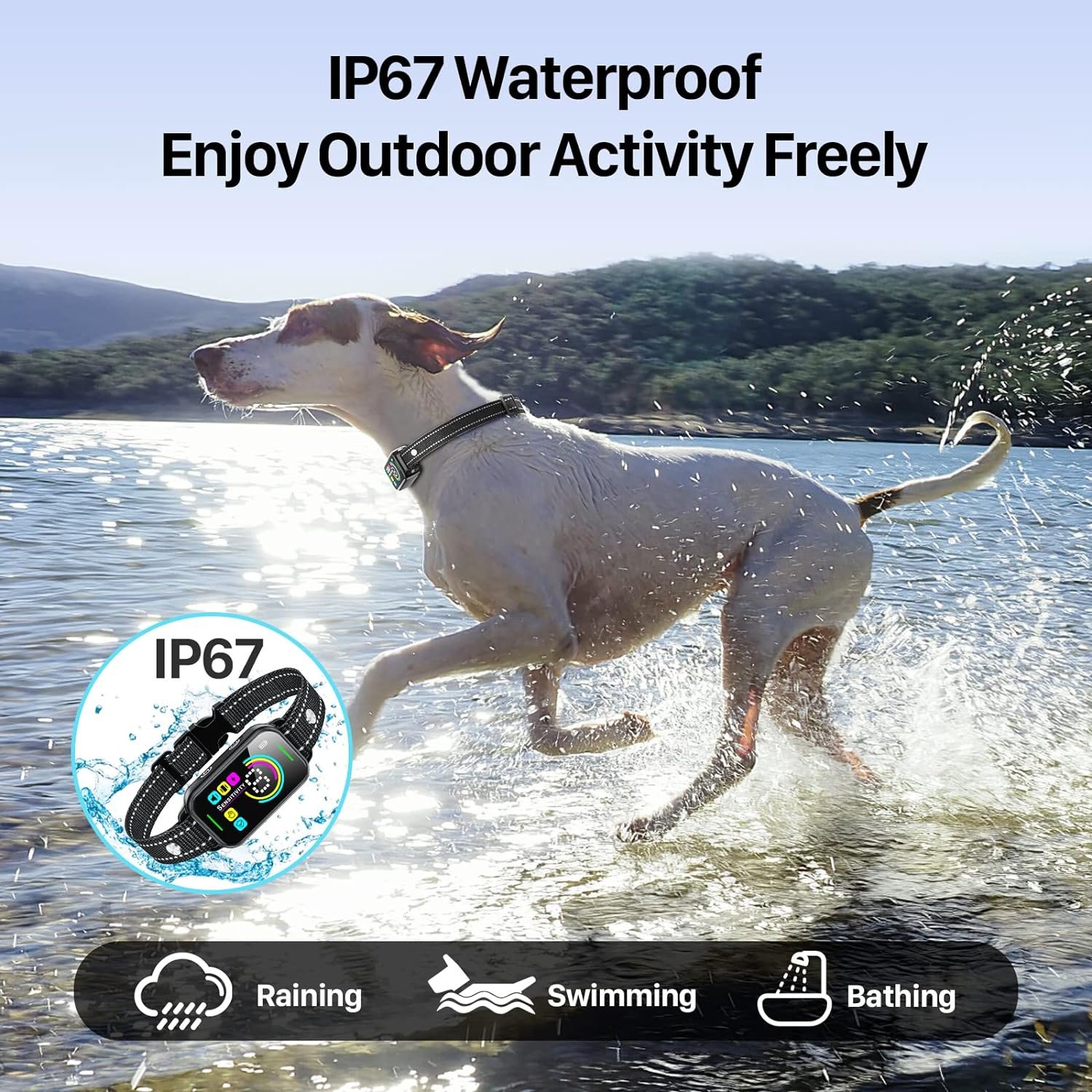 bark collar features waterproof