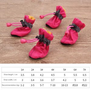 Soft-Soled Dog Shoes for All Seasons